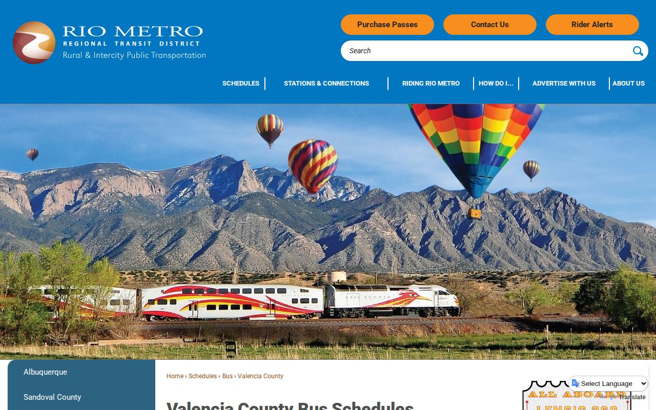 Rio Metro transit options after a Valencia County inmate release